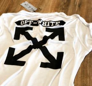 Фото Одежда Мужская футболка Off White белая