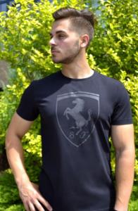 Фото Одежда Мужская футболка Puma Ferrari черная