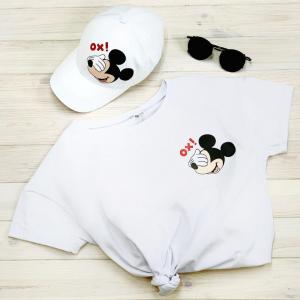 Фото Одежда Комплект Белый Кепка+ футболка 