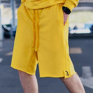 Фото Одежда Шорты мужские трикотажные Пушка Огонь Breet желтые