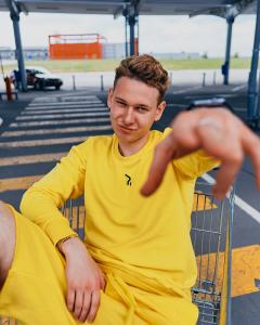 Фото Одежда Шорты мужские трикотажные Пушка Огонь Breet желтые