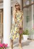 Платья ISSA PLUS 11986  XL желтый
