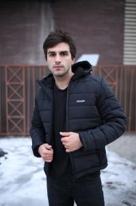 Фото Одежда Зимняя Куртка Intruder черная 