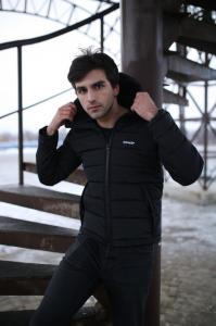 Фото Одежда Зимняя Куртка Intruder черная 