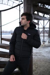 Фото Одежда Зимняя Куртка Intruder черная 