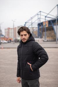 Фото Одежда Куртка мужская зимняя черная Glacier Intruder