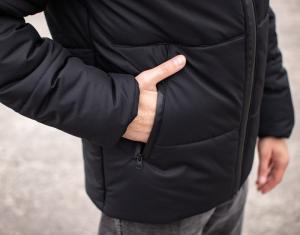 Фото Одежда Куртка мужская зимняя черная Glacier Intruder