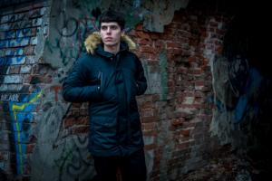 Фото Одежда Парка мужская зимняя синяя HotWint Intruder с мехом