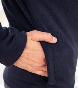 Фото Одежда Флисовая кофта Intruder синяя на молнии.