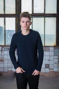 Фото Одежда Флисовый мужской свитшот Intruder синий