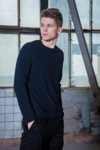 Фото Одежда Флисовый мужской свитшот Intruder синий