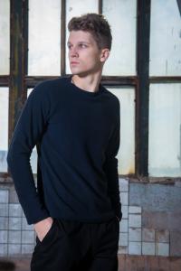 Фото Одежда Флисовый мужской свитшот Intruder синий