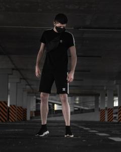 Фото Одежда Летний комплект Adidas Runner черный