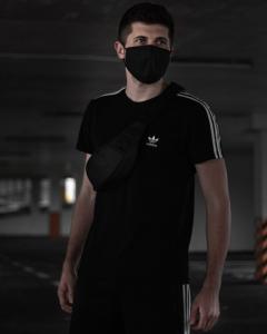 Фото Одежда Летний комплект Adidas Runner черный