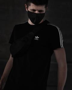 Фото Одежда Летний комплект Adidas Runner черный