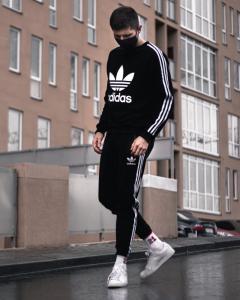 Фото Одежда Спортивный костюм Adidas Trine черный