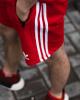  Летний комплект Adidas Runner красный Мужские комплекты в Украине