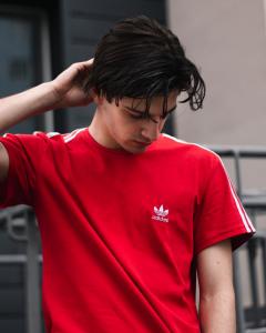 Фото Одежда Летний комплект Adidas Runner красный