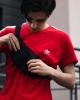  Летний комплект Adidas Runner красный Мужские комплекты в Украине