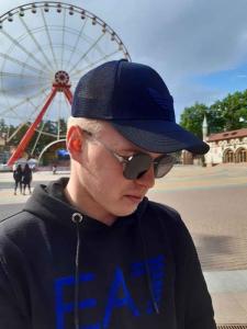 Фото Шапки, кепки Кепка бейсболка тракер Adidas Originals Синий