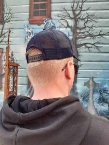 Фото Шапки, кепки Кепка бейсболка тракер Canada Goose Синий