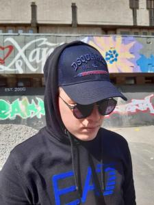 Фото Шапки, кепки Кепка бейсболка тракер Dsquared 2 Синий