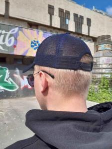 Фото Шапки, кепки Кепка бейсболка тракер Dsquared 2 Синий