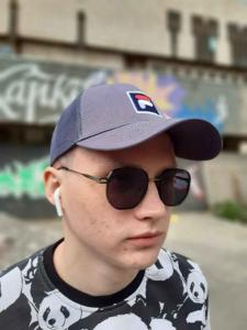 Фото Шапки, кепки Кепка бейсболка тракер Fila Серый