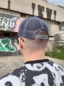 Фото Шапки, кепки Кепка бейсболка тракер Fila Серый