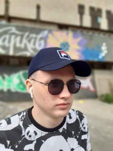 Фото Шапки, кепки Кепка бейсболка тракер Fila Синий