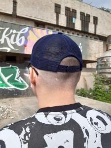 Фото Шапки, кепки Кепка бейсболка тракер Fila Синий