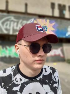 Фото Шапки, кепки Кепка бейсболка тракер Fila Бордовый