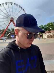 Фото Шапки, кепки Кепка бейсболка тракер Icon Синий