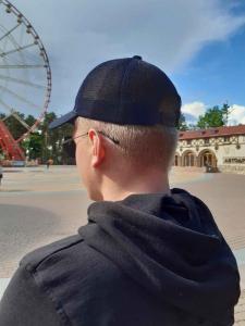 Фото Шапки, кепки Кепка бейсболка тракер Icon Синий