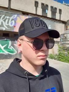 Фото Шапки, кепки Кепка бейсболка тракер Icon Чёрный