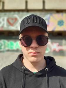 Фото Шапки, кепки Кепка бейсболка тракер Icon Чёрный