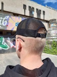 Фото Шапки, кепки Кепка бейсболка тракер Icon Чёрный