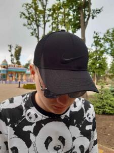 Фото Шапки, кепки Кепка бейсболка тракер Nike Чёрный