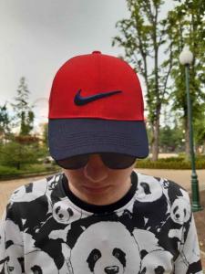 Фото Шапки, кепки Кепка бейсболка тракер Nike Красно-синий