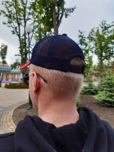 Фото Шапки, кепки Кепка бейсболка тракер New York Сине-красный