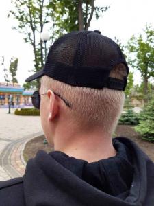 Фото Шапки, кепки Кепка бейсболка тракер New York Чёрный