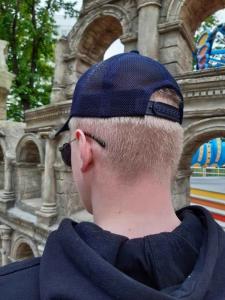 Фото Шапки, кепки Кепка бейсболка тракер New York Синий