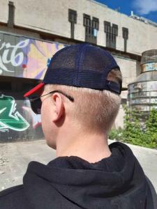 Фото Шапки, кепки Кепка бейсболка тракер New York Yankees Сине-красный