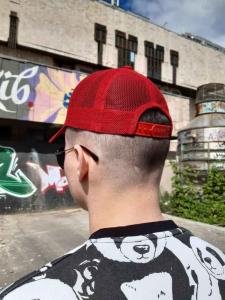 Фото Шапки, кепки Кепка бейсболка тракер New York Yankees Красный