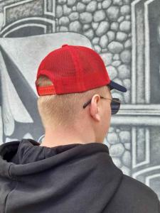 Фото Шапки, кепки Кепка бейсболка тракер Puma Красно-синий