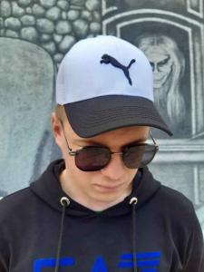Фото Шапки, кепки Кепка бейсболка тракер Puma Бело-чёрный