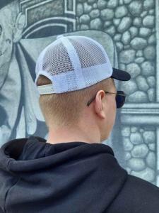 Фото Шапки, кепки Кепка бейсболка тракер Puma Бело-чёрный