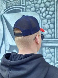 Фото Шапки, кепки Кепка бейсболка тракер Puma Сине-красный