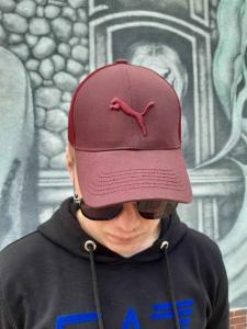 Фото Шапки, кепки Кепка бейсболка тракер Puma Бордовый