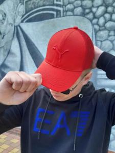 Фото Шапки, кепки Кепка бейсболка тракер Puma Красный